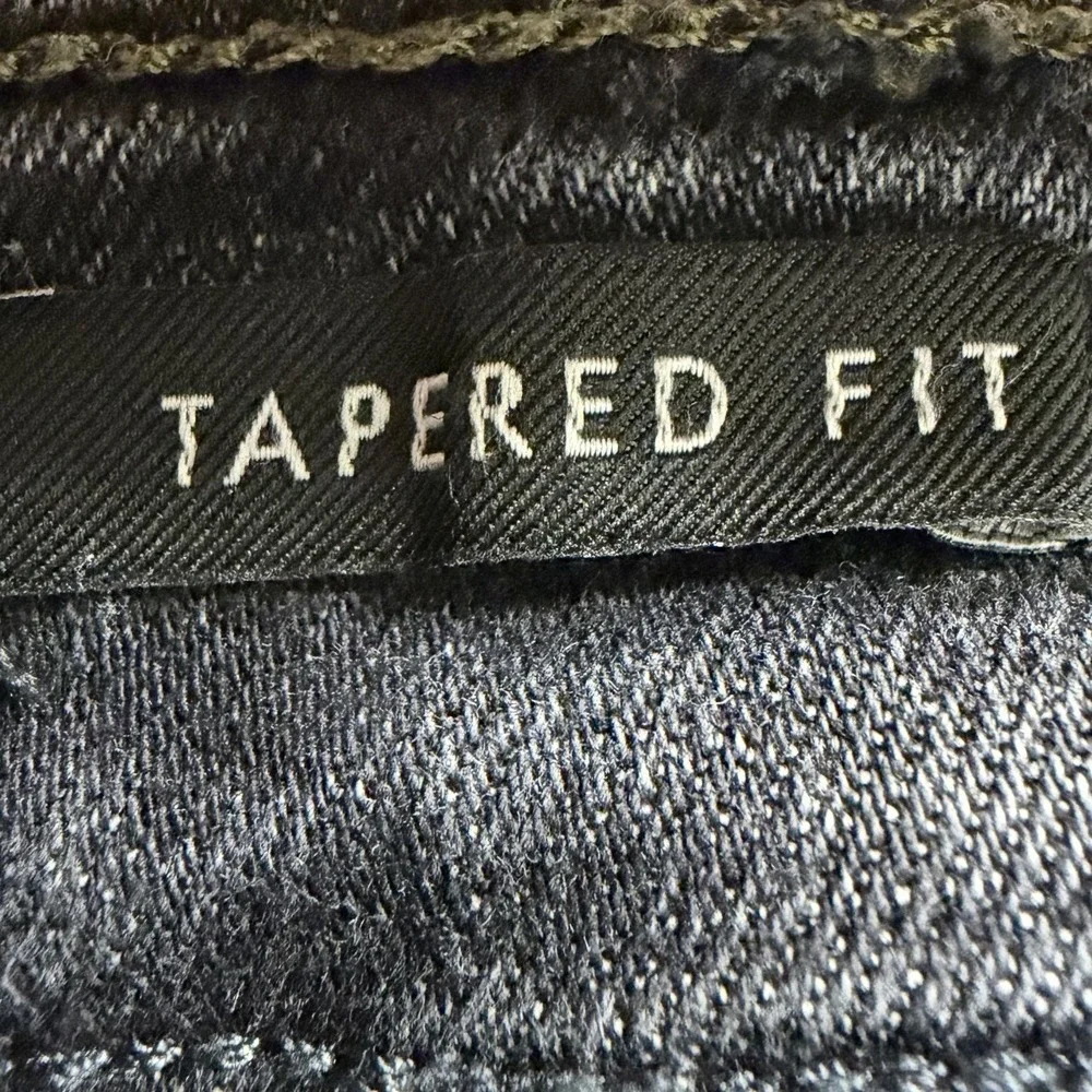 Banana Republic Athletic Tapered Fit Jeans Belay Wash Gray Men's‎ Sz 34x32